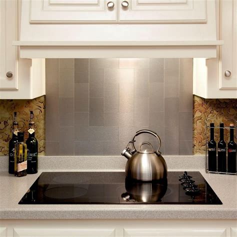 how to install sheet metal backsplash|stainless steel backsplash installation instructions.